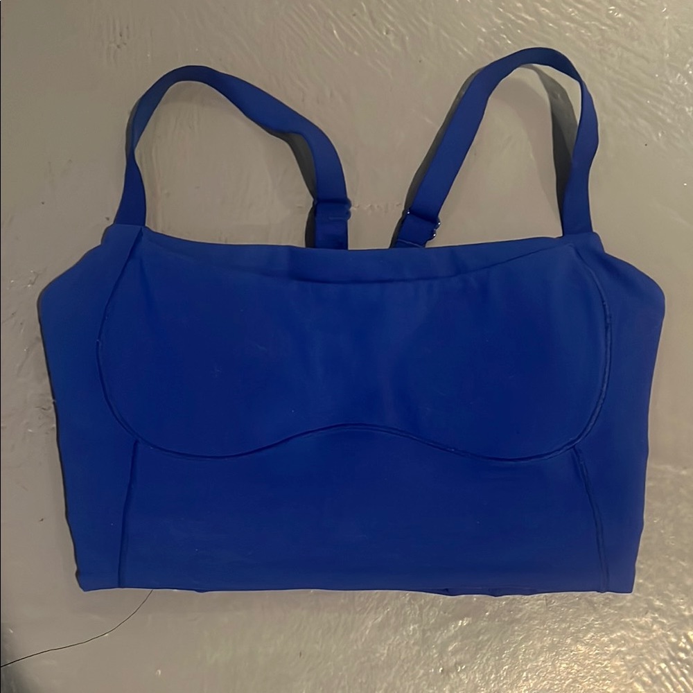 Blue Sports Bra